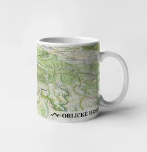 Hrnek - Orlické hory mapa