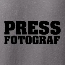Novinář nápis - Press Fotograf