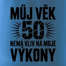 Můj věk nemá vliv na moje výkony