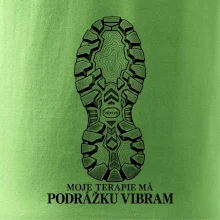 Moje terapie má podrážku Vibram