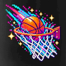 Pixel art basketbalový koš