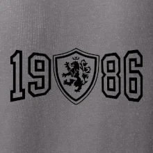 Narozeninový motiv - znak - 1986