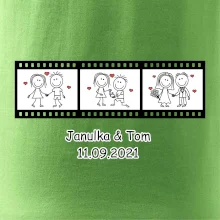 Svatební den - váš nápis (Hana-creative)