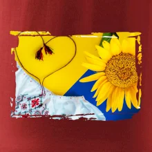 Ukrajina slunečnice a kroj