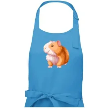 Morče - kreslené, bílo oranžové