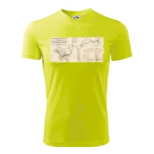 Mapa Báňské dráhy z Moravské Ostravy do Doubravy