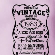 Vintage Etiketa - 1983