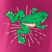 Žába zelená kreslená