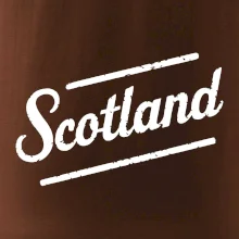 Scotland Vintage nápis