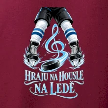 Hokejové housle na ledě
