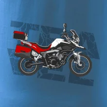 Cestovní enduro červená