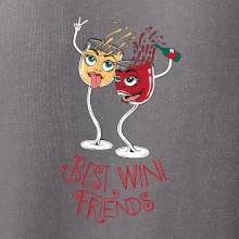 Best wine friends dancing (Pecka design)
