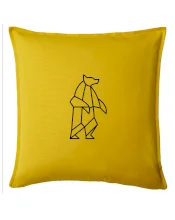 Geometrie lední medvěd stojící