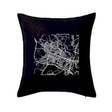 Mapy měst černobílé Ostrava Poruba