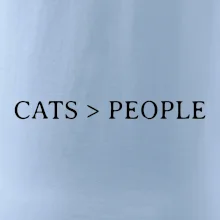 Cats > people