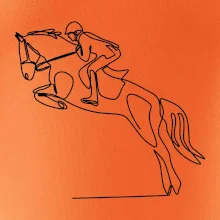 Jízda na koni jedním tahem