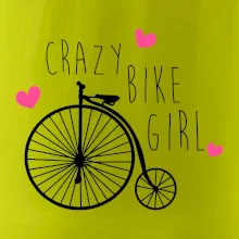 Crazy bike girl