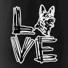 Německý ovčák love