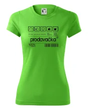 Čárový kód - Prodavačka