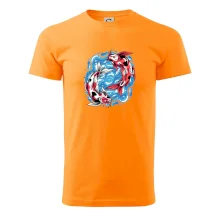 Yin & Yang Koi kapr - červený