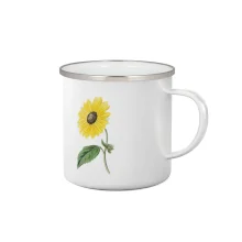 Slunečnice otočená