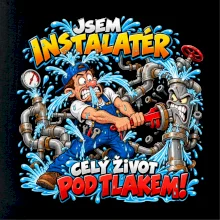Instalatér celý život pod tlakem komiks