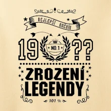 Zrození legendy - pro všechny - vlastní letopočet Zrození legendy - pro všechny - vlastní letopočet