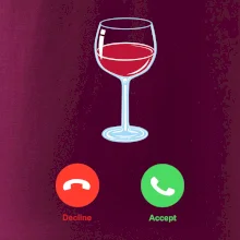 Víno volá (Pecka design)