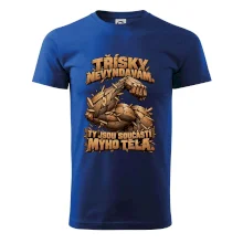Třísky nevyndavám ty jsou součástí mýho těla - dřevěná paže