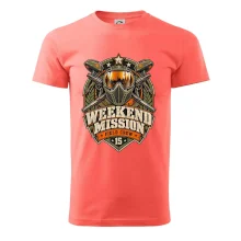 Víkendová mise vintage paintball odznak
