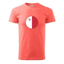 Vlajka Malta kulatá velká