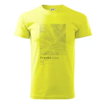 Praděd - vrstevnice v obdélníku