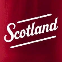 Scotland Vintage nápis