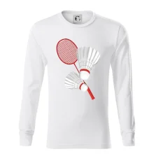 Badminton - pálka a košík