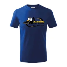 Bagrista v kruhu - vlastní nápis