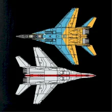 Mig 29 Fulcrum ze spoda a ze zhora