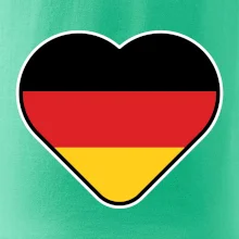 Germany love velké - Německá vlajka