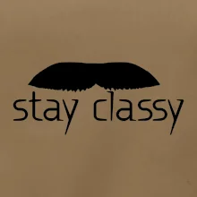 Stay Classy - mustache