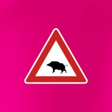 Dopravní značka - Pozor divočák