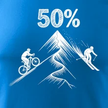 Narozeniny cyklista a lyžař 50