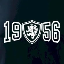 Narozeninový motiv - znak - 1956