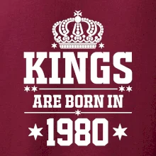 Kings are born in 1980