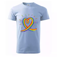 Srdce pride duha kreslená Srdce pride duha kreslená
