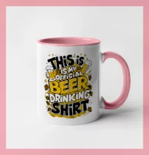 This Is My Official Drinking Shirt - chmel