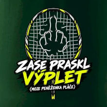 Badminton prasklý výplet