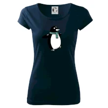 Tučňák se zelenou šálou