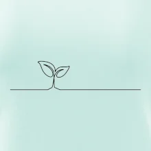 Listy květiny linka