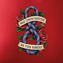 Horolezecké pojištění ve tvaru osmičky