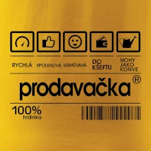 Čárový kód - Prodavačka Čárový kód - Prodavačka