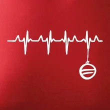 EKG Vánoční ozdoba